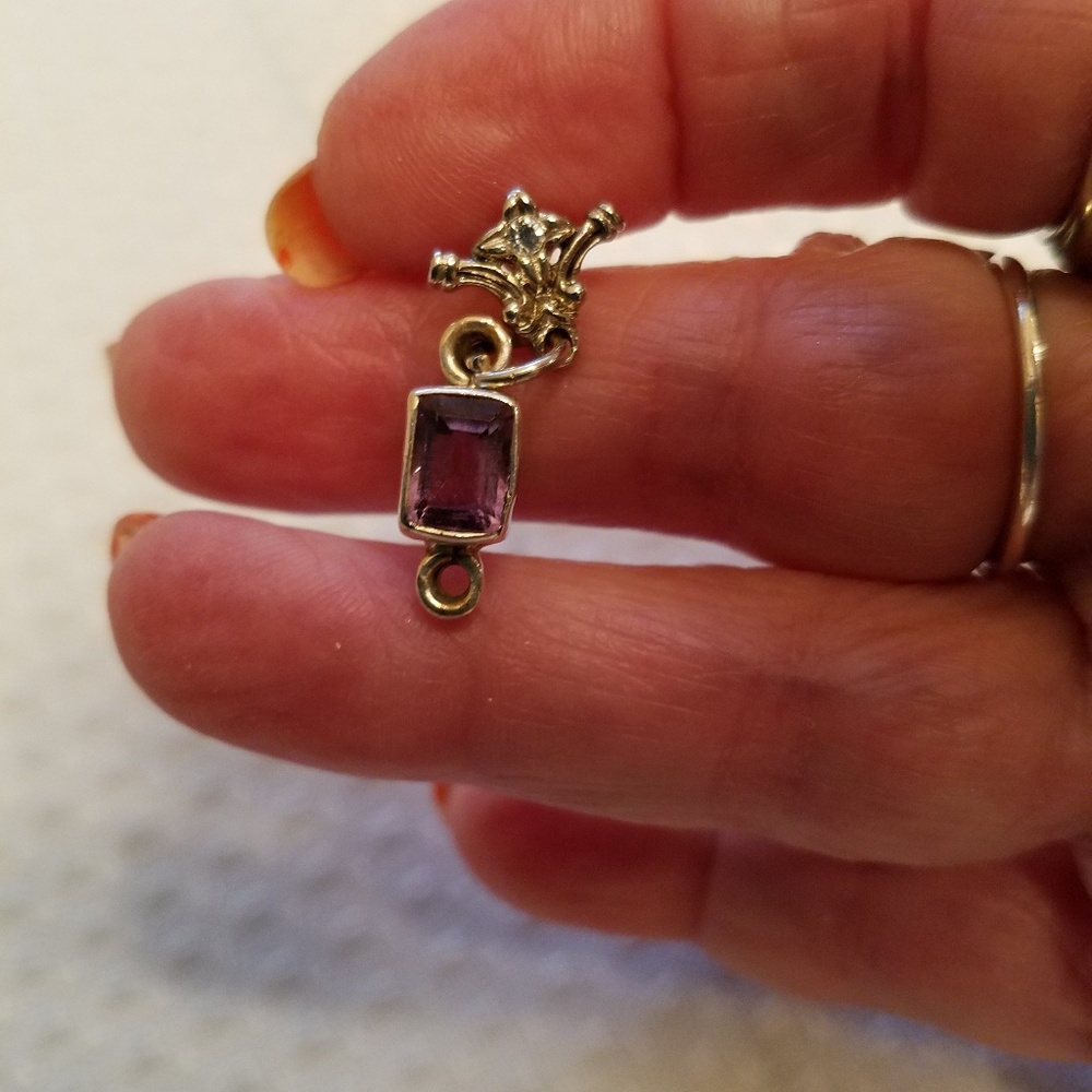 Amethyst  earrings